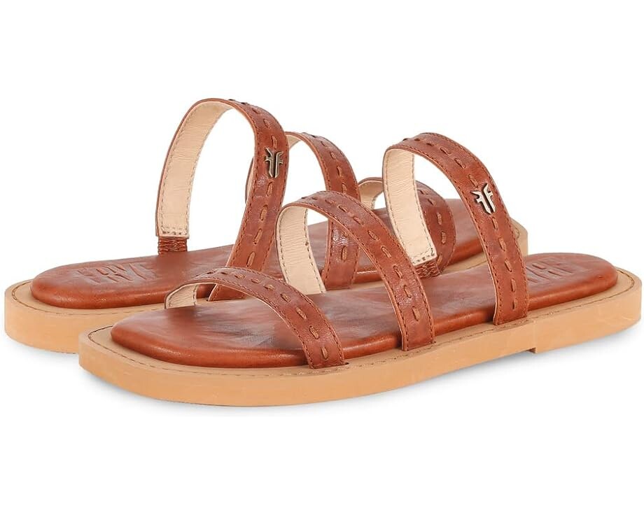 

Сандалии Frye Faye Strappy Slide, цвет Cognac