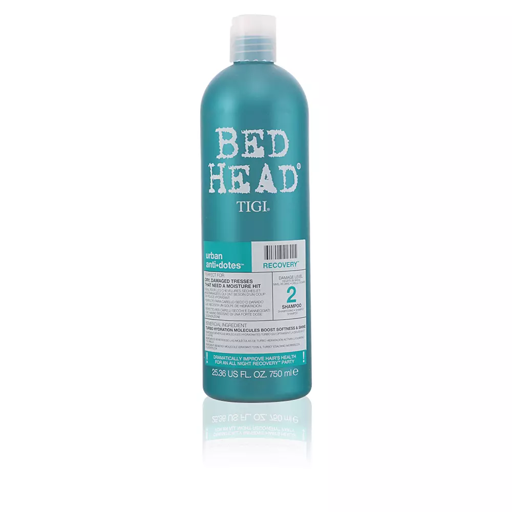 

Шампунь Bed head urban anti-dotes recovery shampoo Tigi, 750 мл.