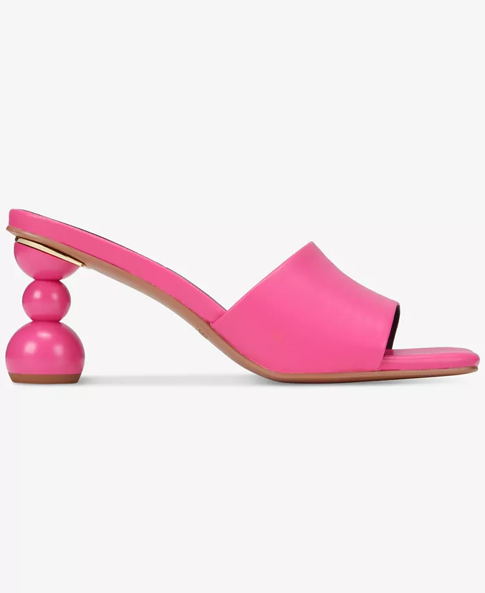 Женские босоножки Aria Bubble на каблуке - доступны расширенные размеры SMASH Shoes, розовый — фото 2