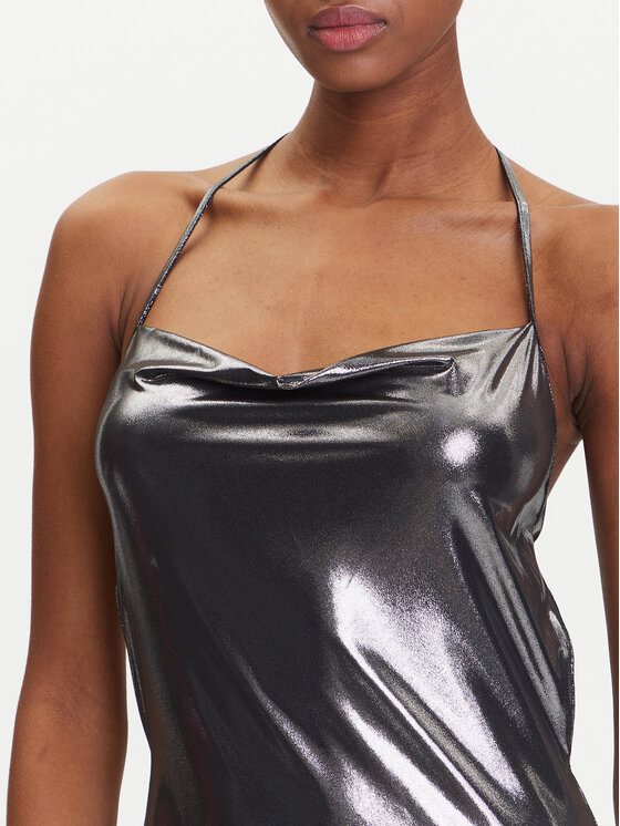 Пляжное платье EW000598 AF12203 FC072 Emporio Armani, серебряный — фото 3