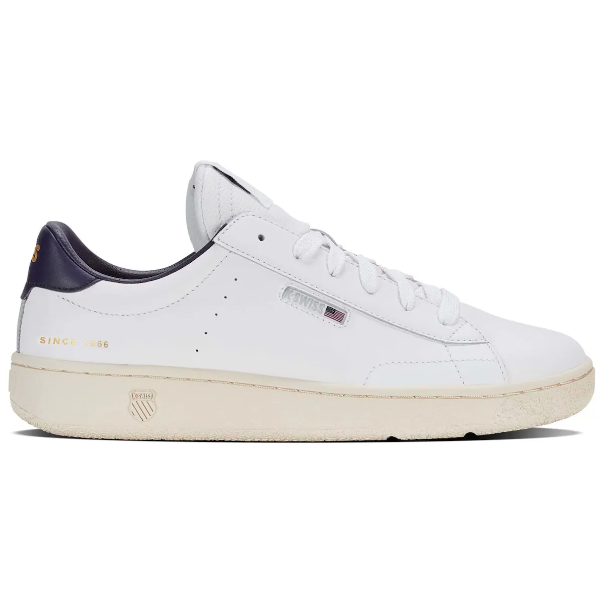 

Мужские повседневные кроссовки SLAMMKLUB CC K-Swiss, белый/синий