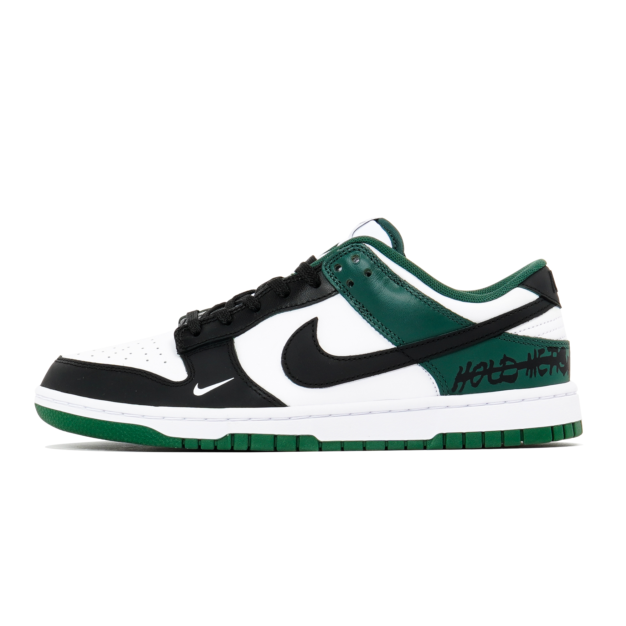 

Кроссовки Nike Dunk Skateboarding Shoes Unisex Low-top Green, белый