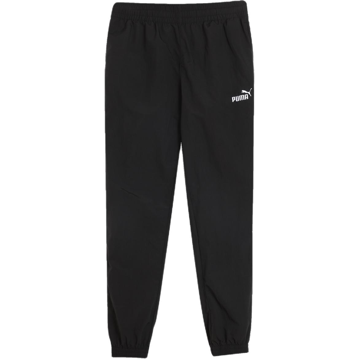 

PUMA Эссвовен SS25 повседневные брюки мужские Black 01