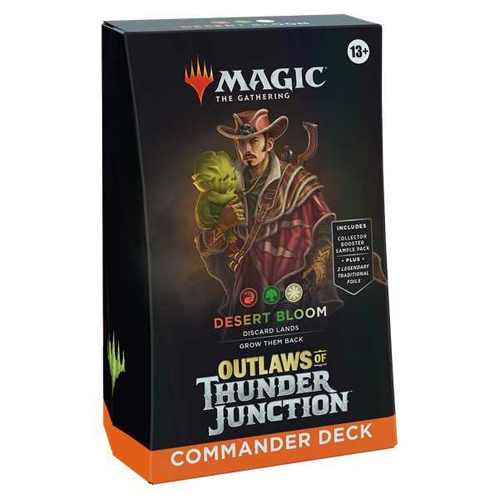 

Карточная игра Magic: The Gathering – Outlaws Of Thunder Junction – Desert Bloom Commander Deck Wizards Of The Coast