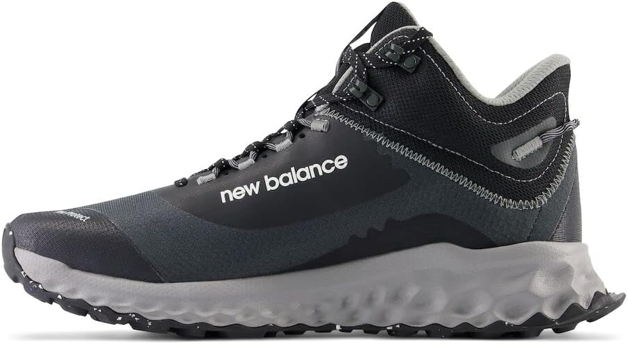 Мужские кроссовки для бега по пересеченной местности New Balance Fresh Foam Garoе Mid V1, черный/серый — фото 2