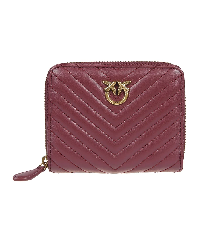 

Кошелек Intenso Antique gold Taylor на молнии Pinko, красный