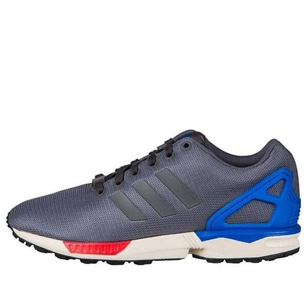 

Кроссовки оригиналы zx flux Adidas, серый