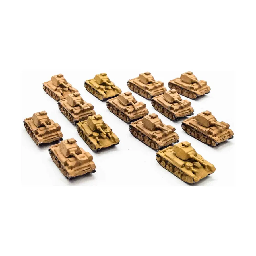 

Коллекция A9 Cruiser №3, WWII Micro Armour - United Kingdom - Loose Miniatures (1:285)