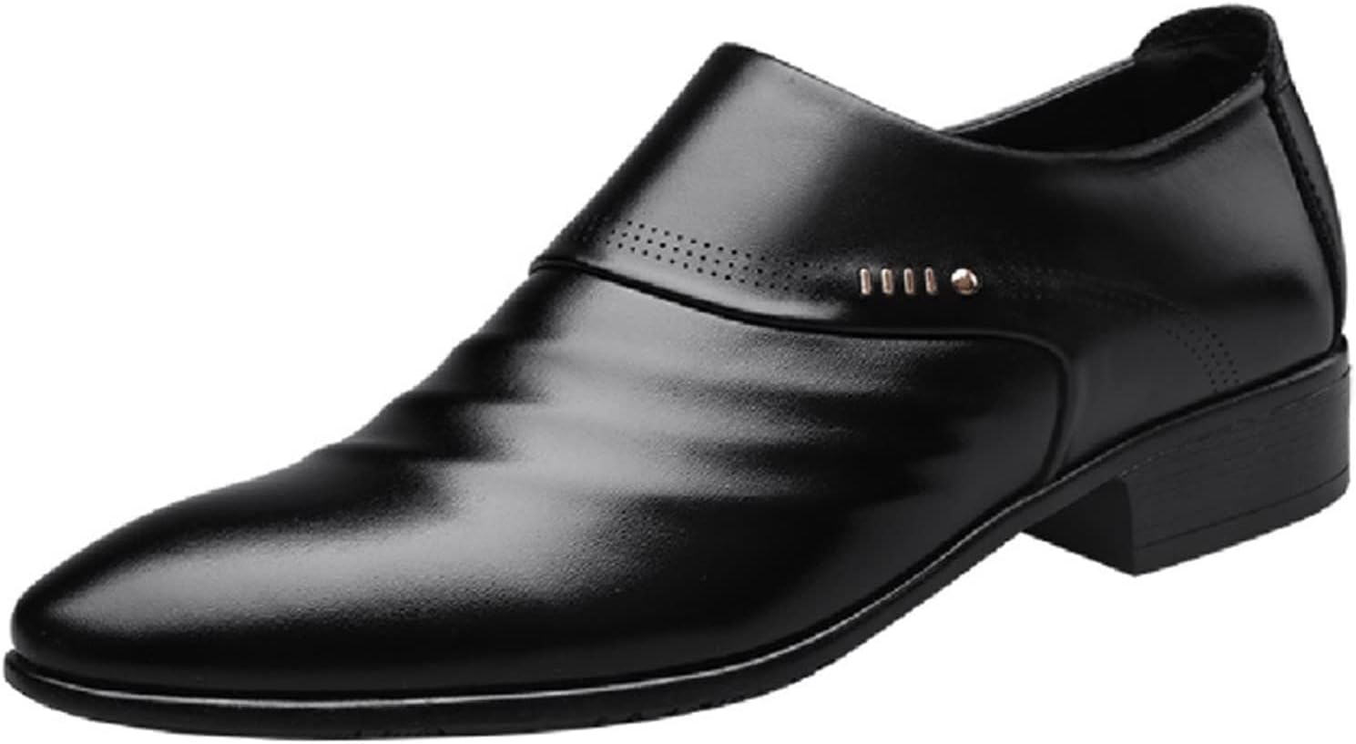 

Мужские классические туфли BORAMAX, лоферы без шнурков, свадебные туфли для мужчин, модная металлическая декоративная полоса, деловые кожаные туфли, черный