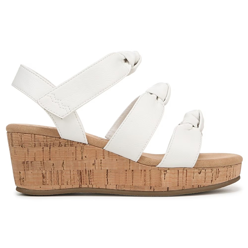 Детские сандалии на танкетке Blowfish Malibu для малышей/подростков, white faux leather — фото 2