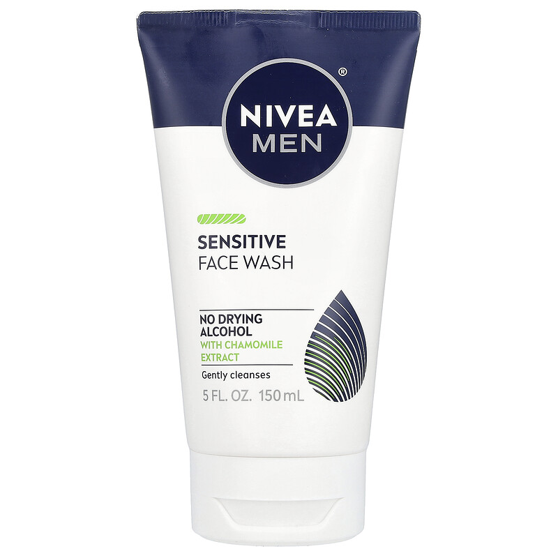 

Nivea, Средство для умывания для чувствительной кожи для мужчин, 150 мл (5 жидк. унц.)
