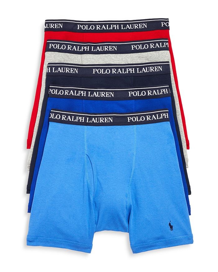 

Классические трусы-боксеры - упаковка из 5 шт. Polo Ralph Lauren
