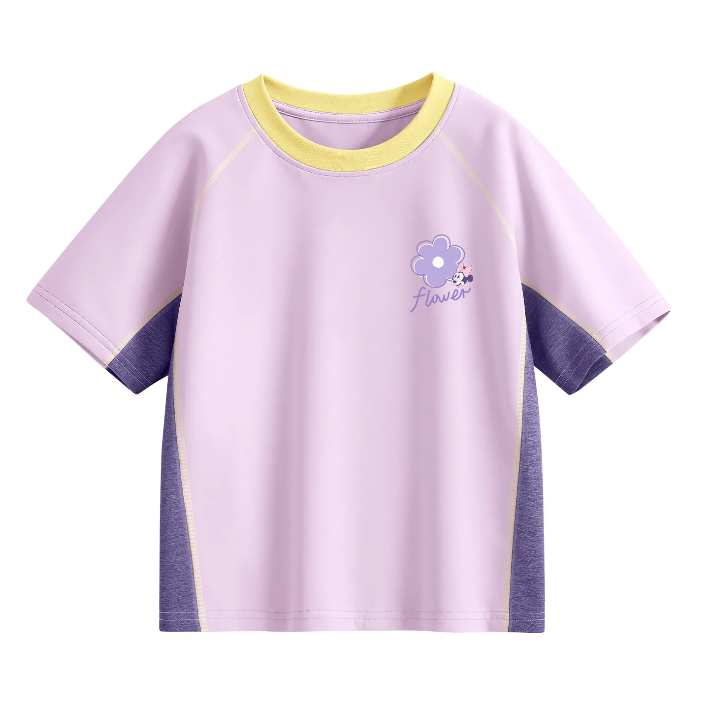 Детская футболка с круглым вырезом Disney, Diorani K Purple