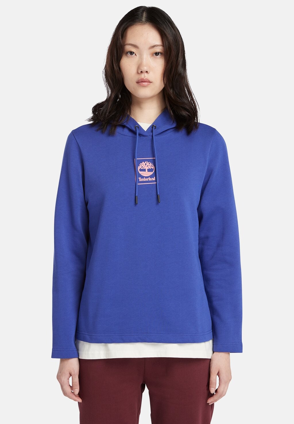

Толстовка Stack Logo Timberland, цвет clematis blue mauve glow