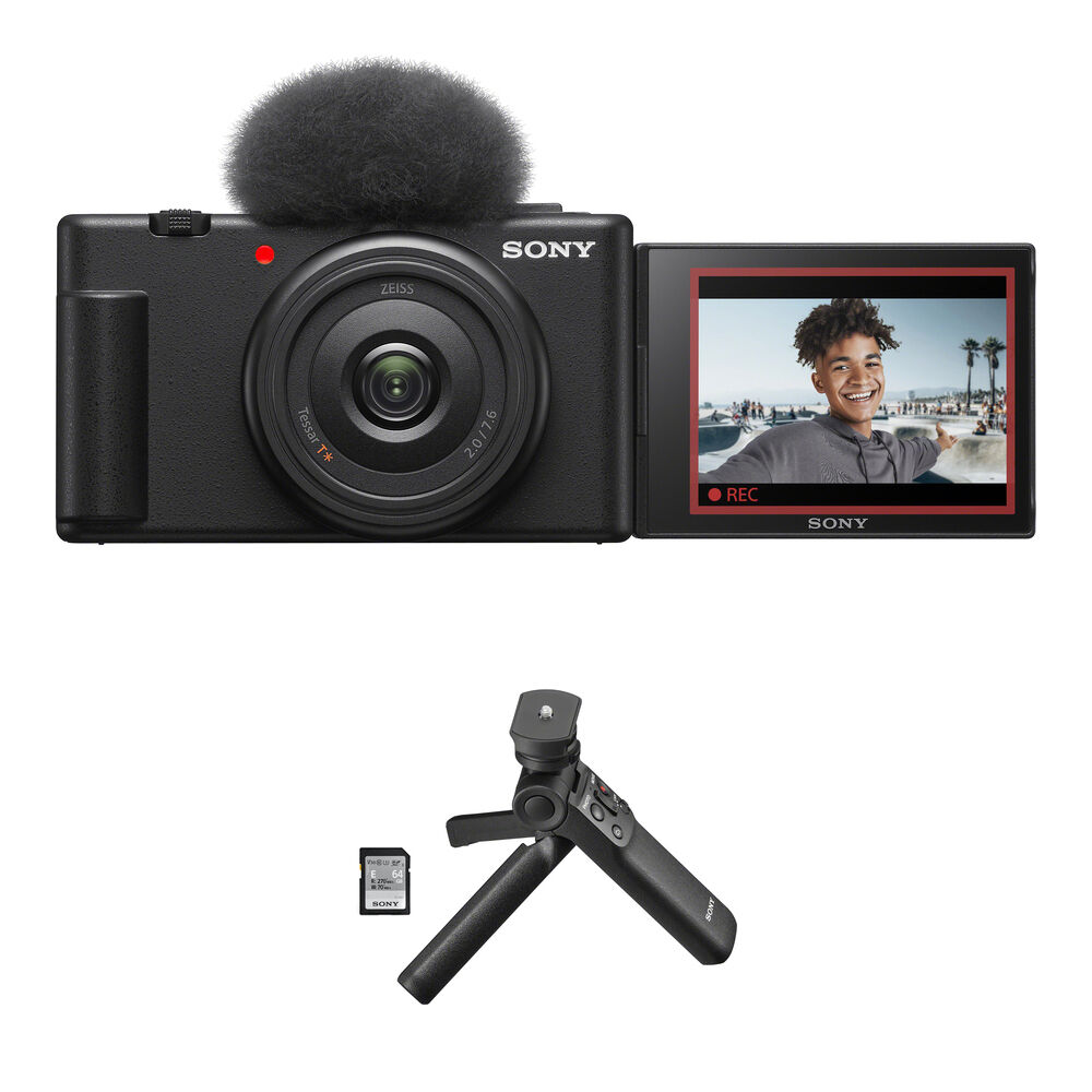 

Цифровая камера Sony ZV-1F Vlogging Camera with Vlogger Accessory Kit (Black)