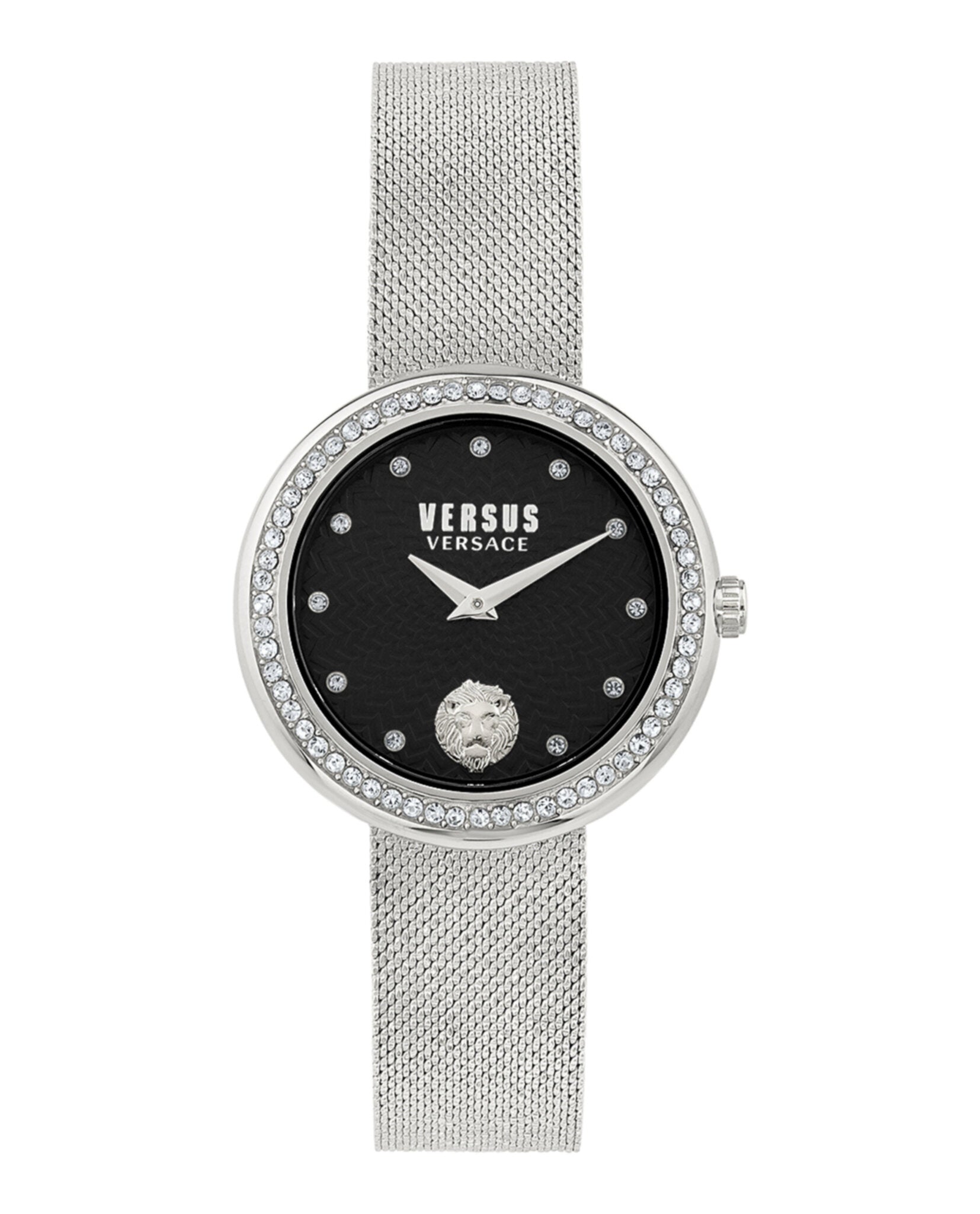 

Часы Lea Crystal Versus Versace, цвет silver/stainless steel/black