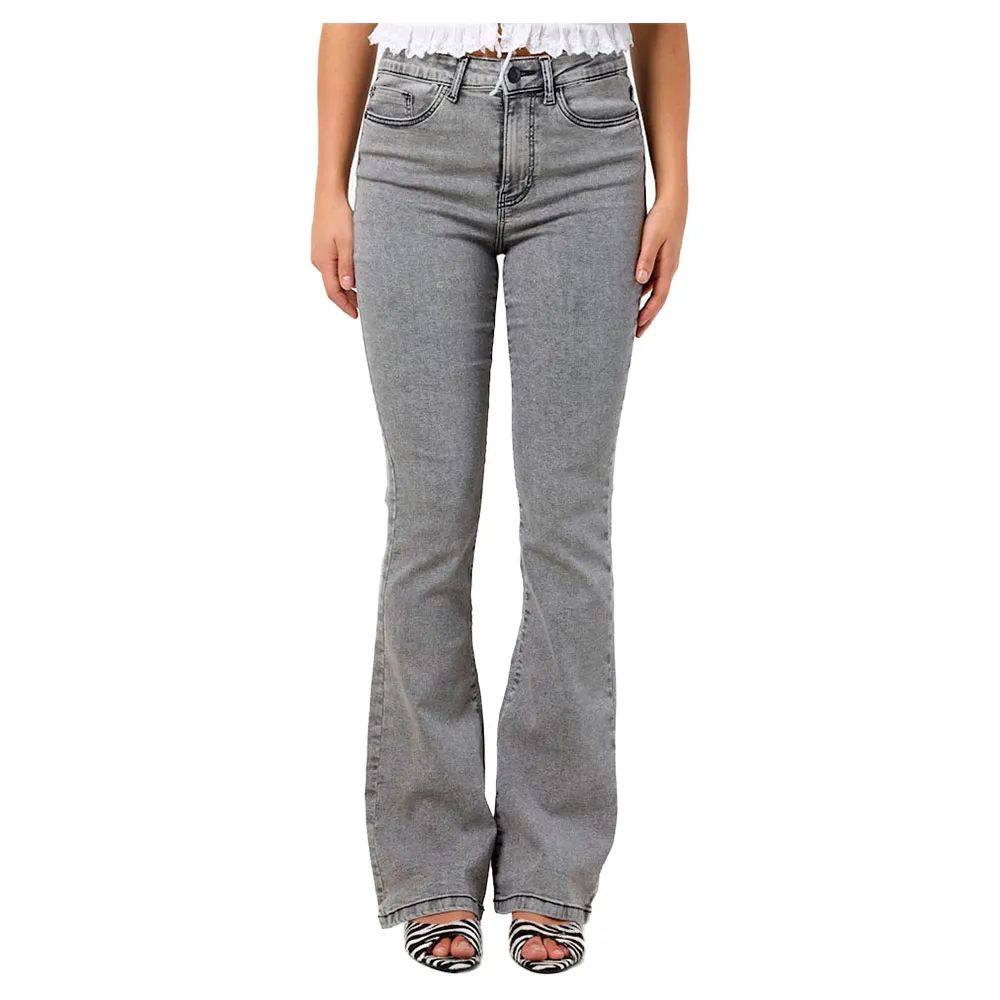 

Джинсы Noisy May Sallie Skinny Vi545Lg high waist, серый