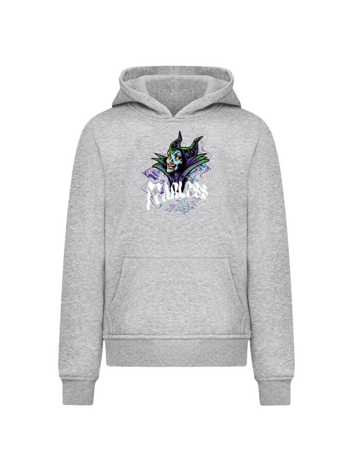 

Пуловер F4NT4STIC Hoodie Disney Bösewichte Fearless, пятнистый серый