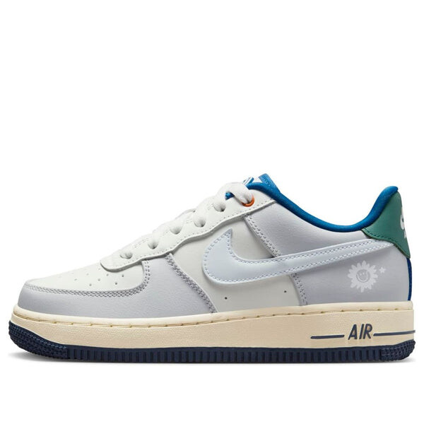 

Кроссовки air force 1 lv8 'sail white thinder blue' Nike, мультиколор