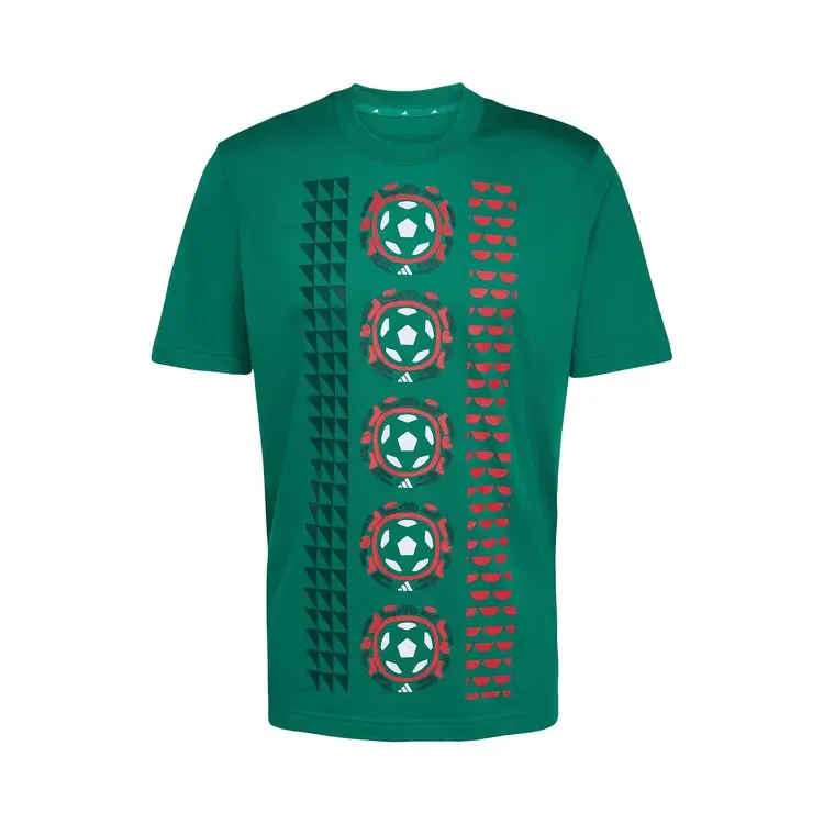 Футболка Adidas Mexico DNA, зеленый