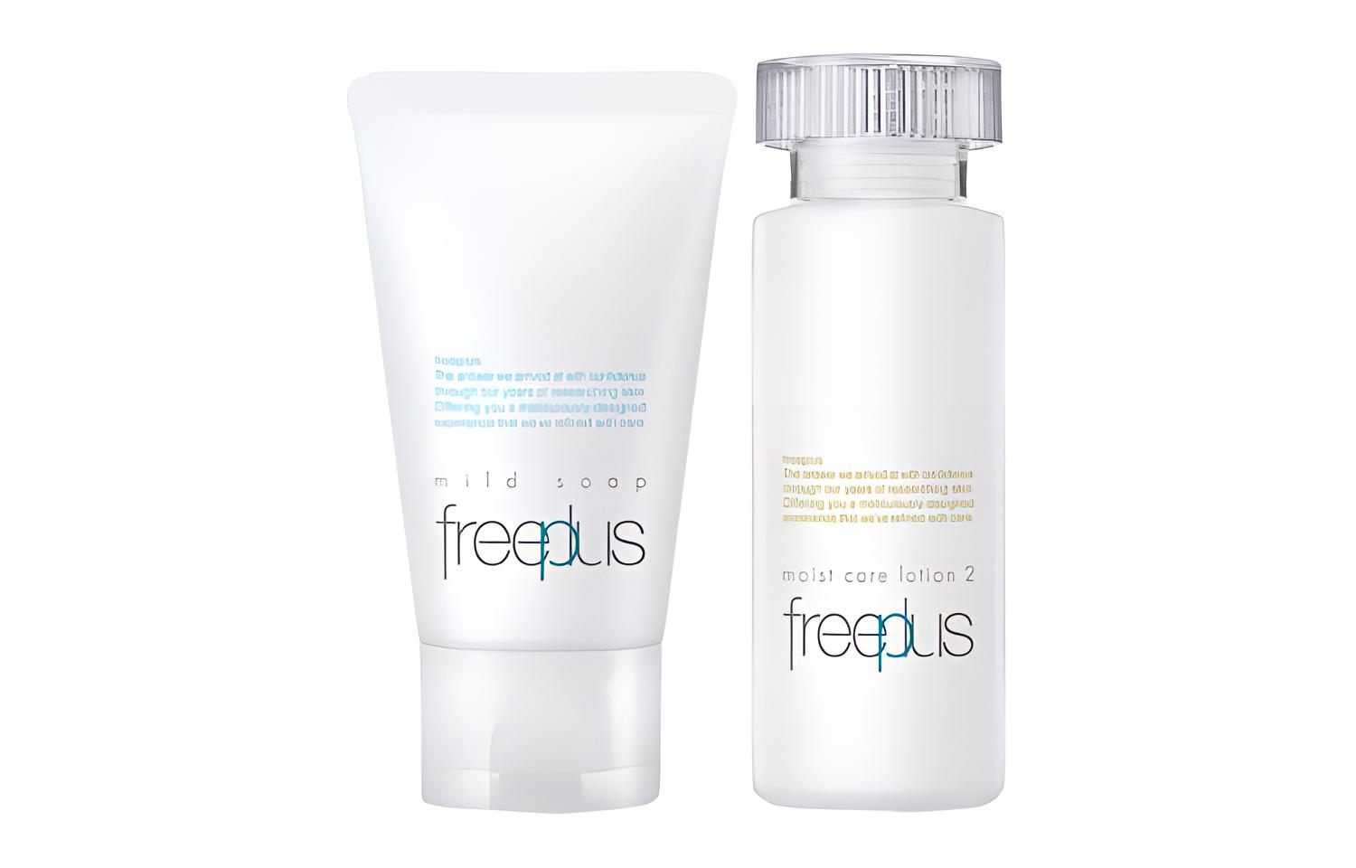 

FULIFANGSI набор из двух средств для умывания: очищающее средство для лица 60г + смягчающий лосьон 80мл Freeplus