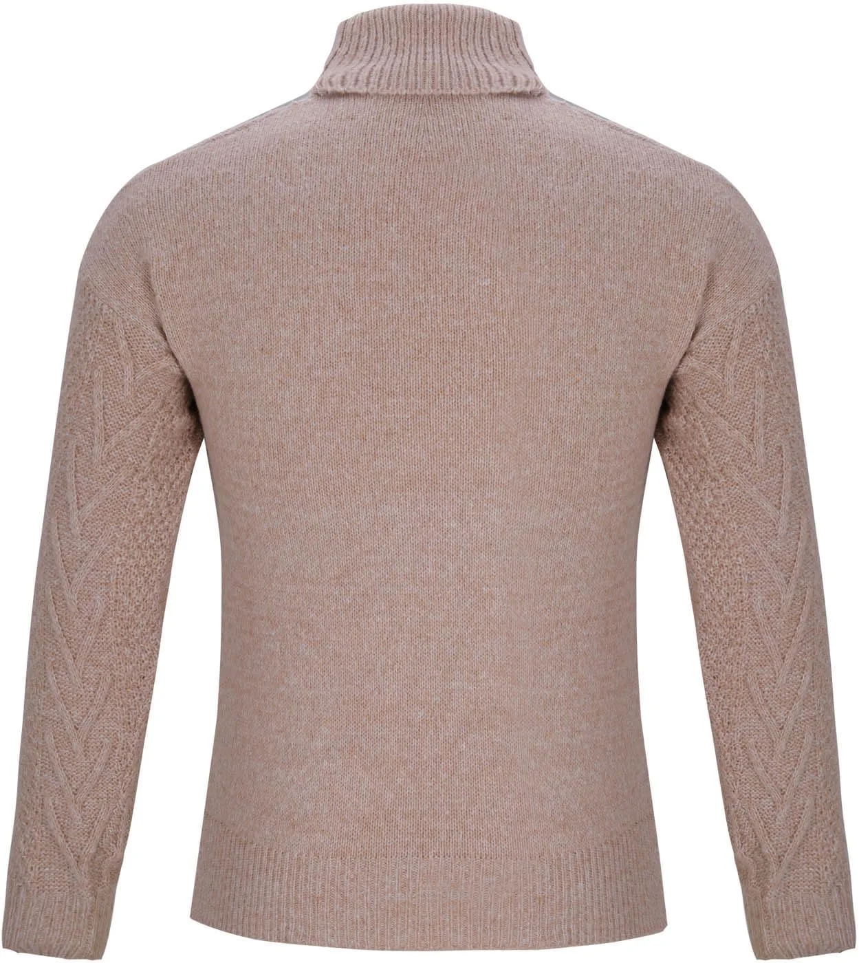 Мужской водолазка Slim Fit с длинными рукавами — фото 4