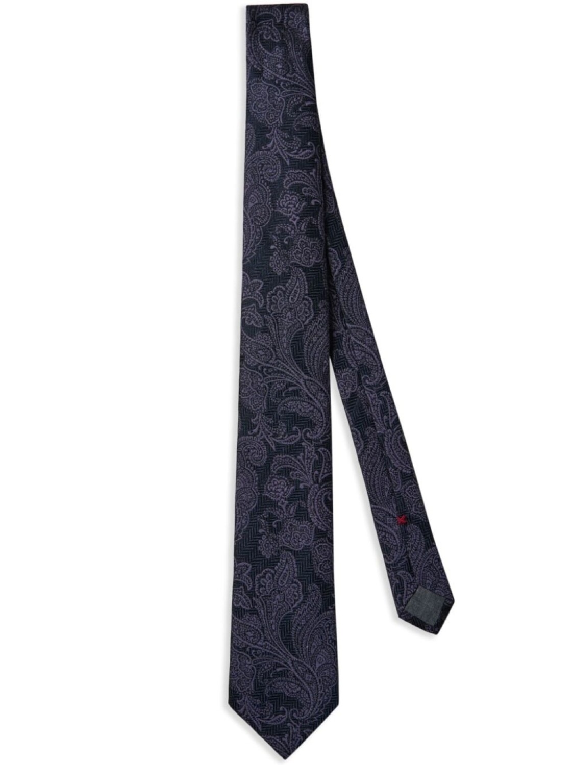 

Brunello Cucinelli жаккардовый галстук, фиолетовый