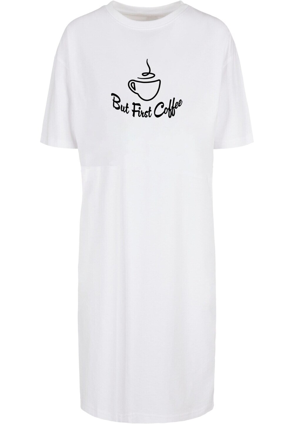 

Платье Merchcode But First Coffee, белый