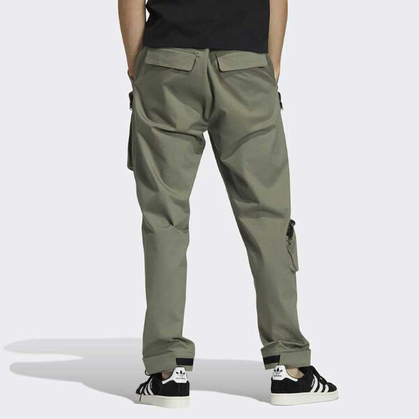 Спортивные штаны adidas originals Premium Wv Pnt Multiple Pockets Cargo Sports Long Pants Green, зеленый — фото 3