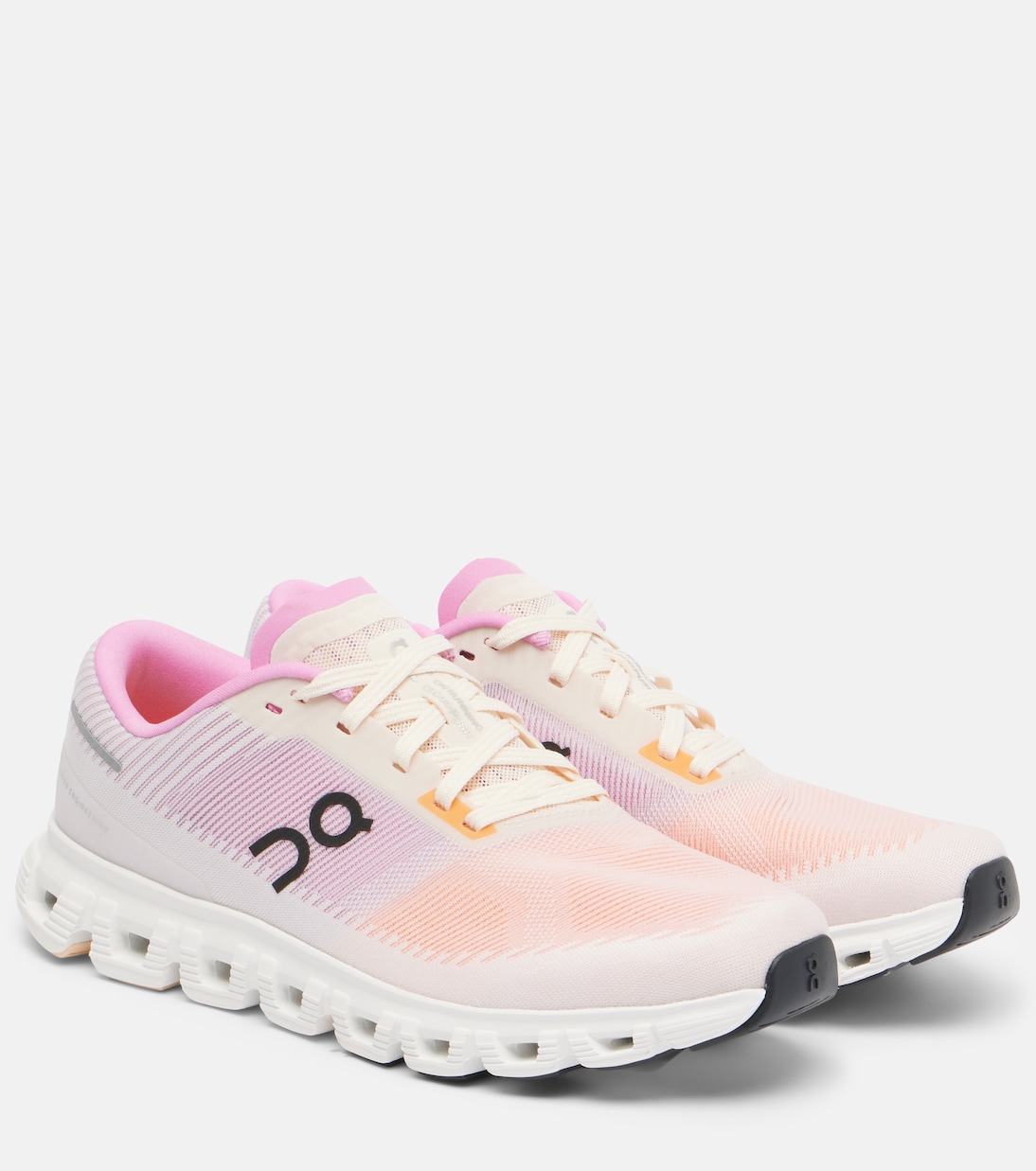 Беговые кроссовки Cloud 6 On, Tangerine/Raspberry
