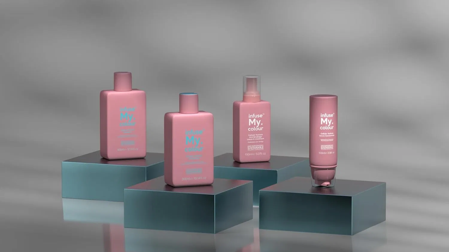 Веганский кондиционер Cellular Hydrate Rosemary с маслом розмарина, 1 л Infuse My. Colour — фото 3