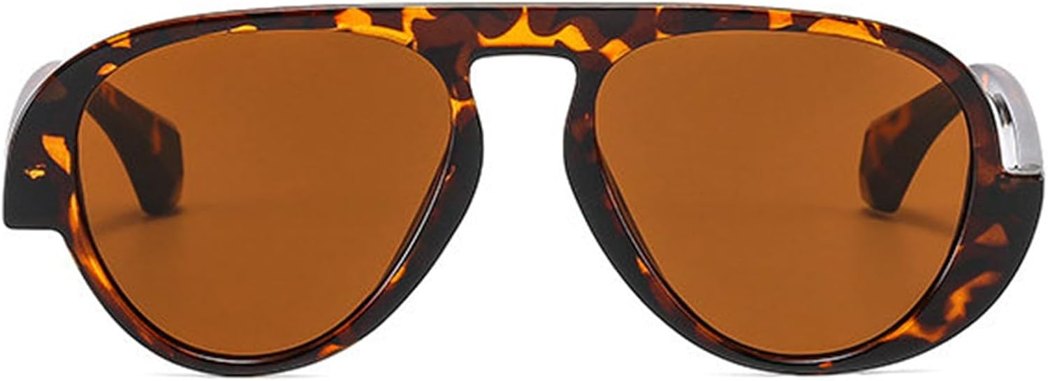 

Большие винтажные солнцезащитные очки-пилот от Helena для мужчин и женщин, модные градиентные очки, большие круглые ретро-очки, трендовые зеленые солнцезащитные очки, C1