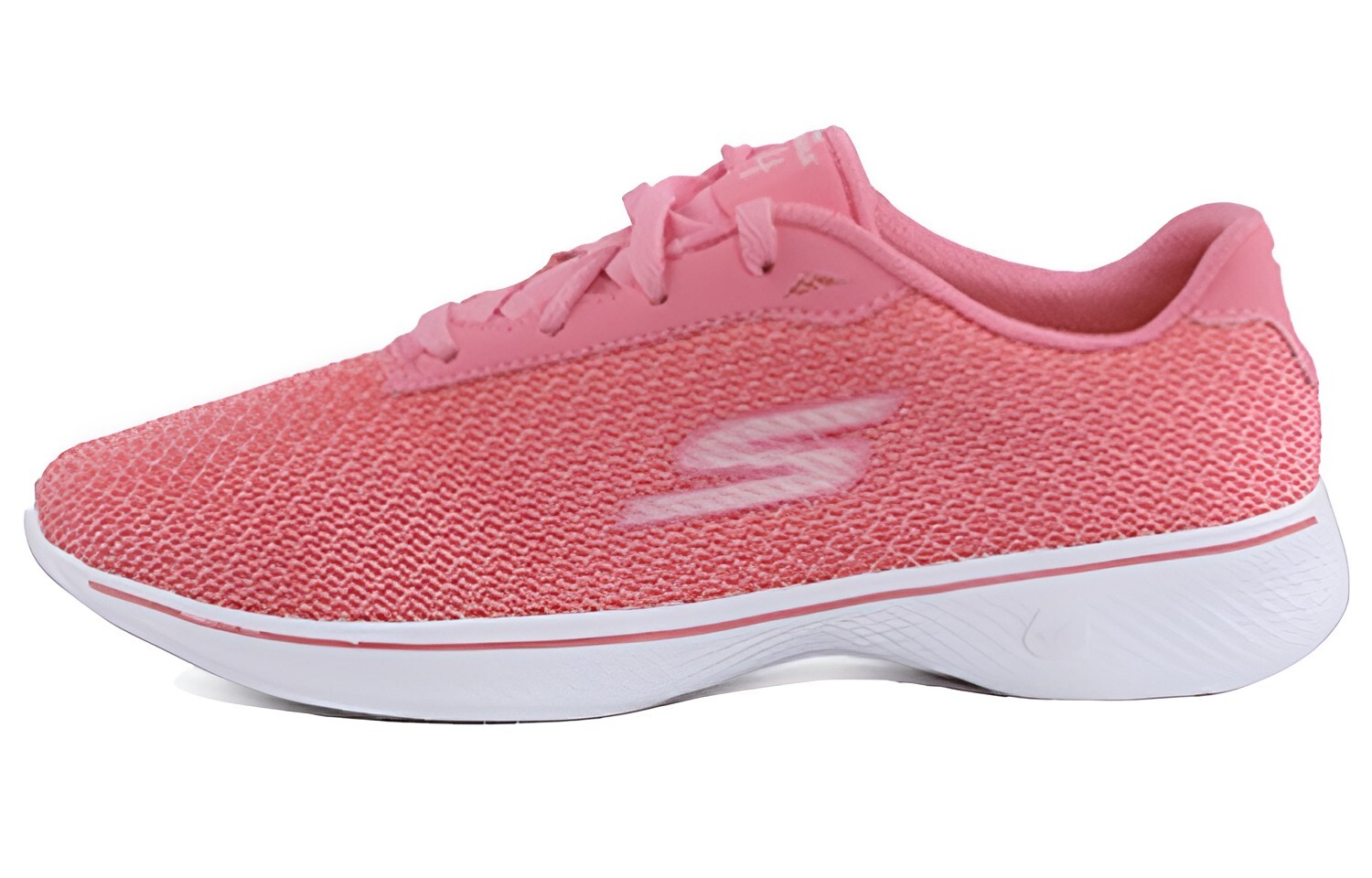 

Женские кроссовки Go Walk 4 Lifestyle с низким верхом розового цвета Skechers