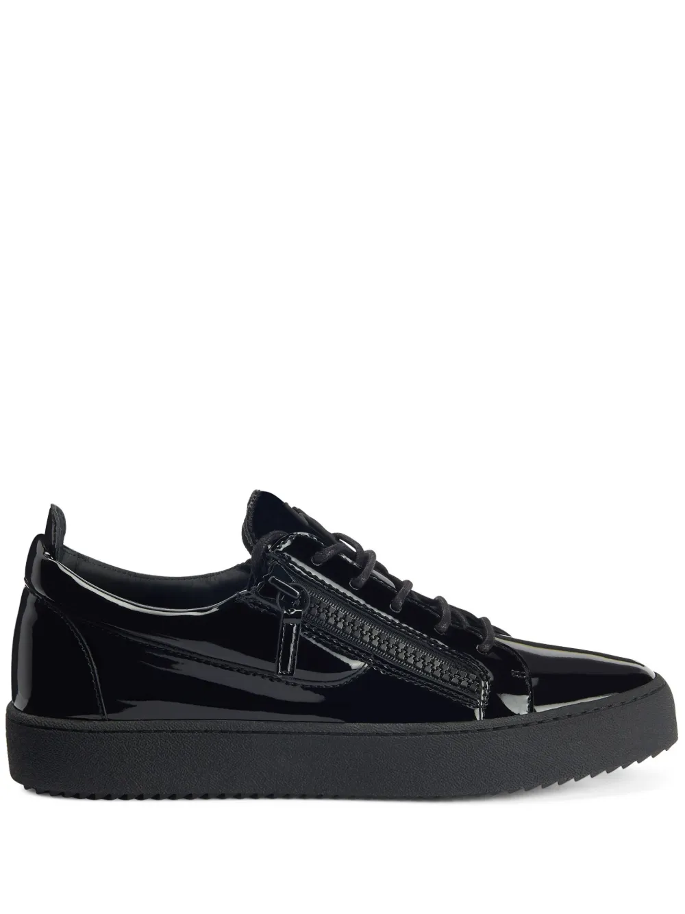 

Кеды Frankie на шнуровке Giuseppe Zanotti, черный