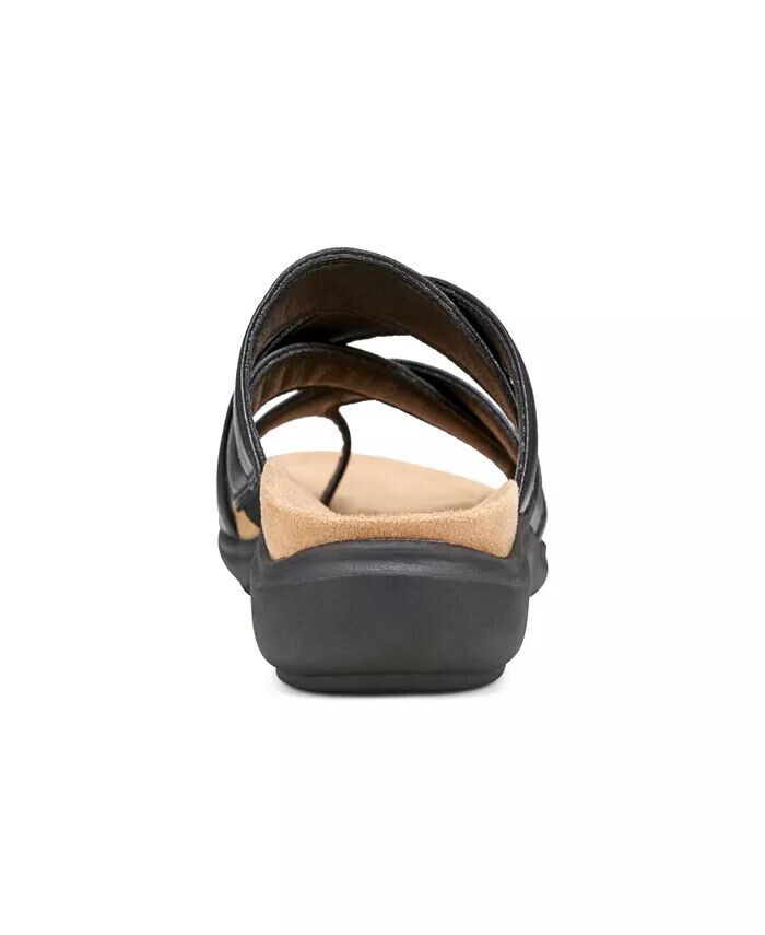 Женские повседневные сандалии Westly Strappy Flat Easy Spirit, черный — фото 3