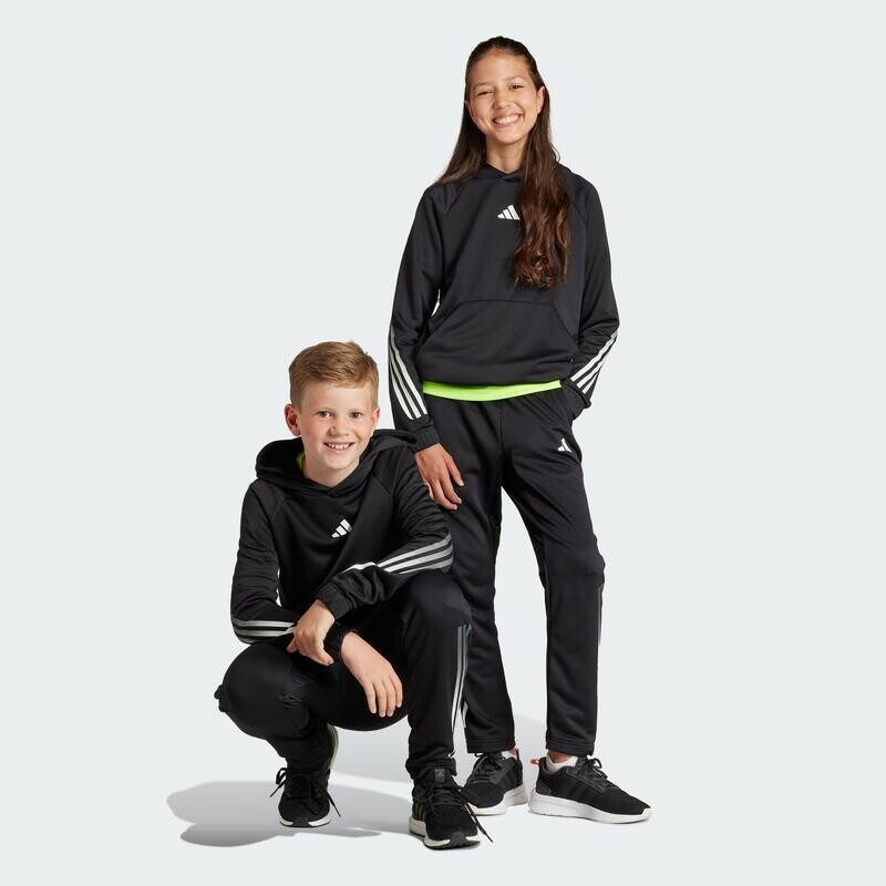 

Трикотажные брюки с 3 полосками Train Icons AEROREADY ADIDAS, цвет grau