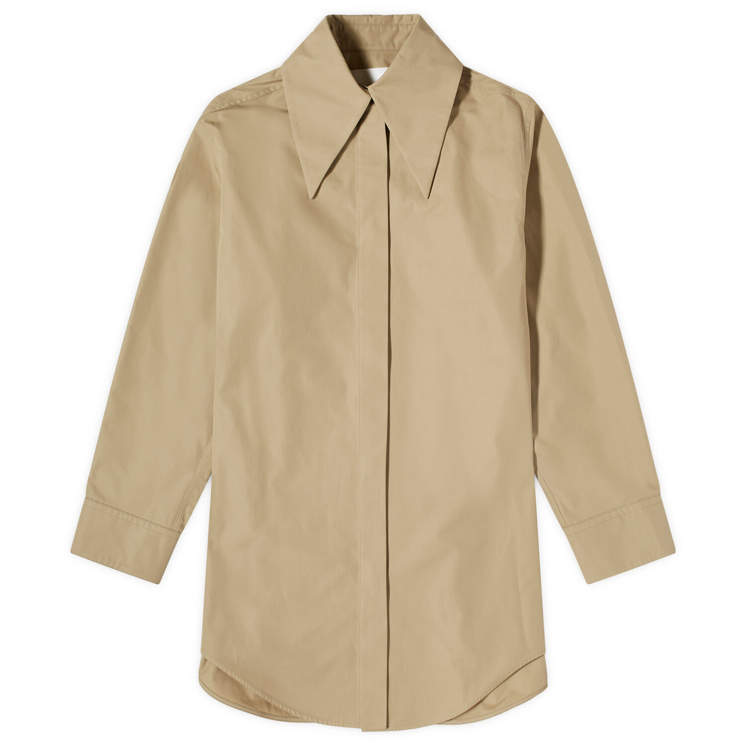

Рубашка Jil Sander Shirt, цвет Khaki Green
