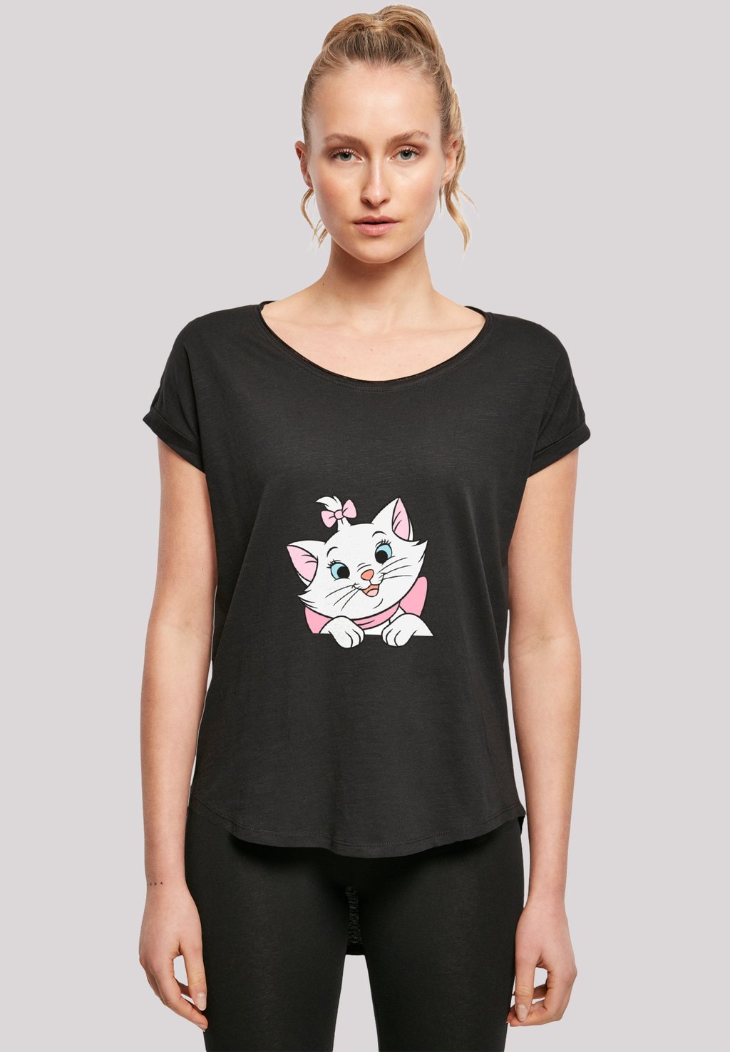 

Футболка с принтом DISNEY ARISTOCATS F4NT4STIC, черный