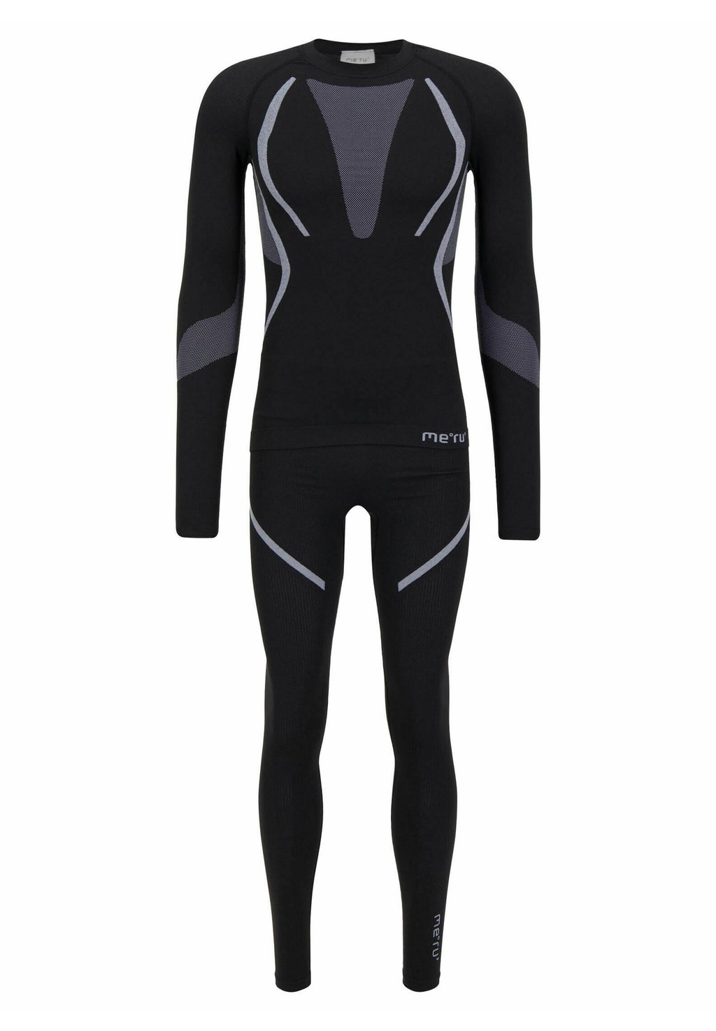 

Нижняя футболка FUNKTIONS TUNUNAK 2ER-SET - Base layer Meru, черный