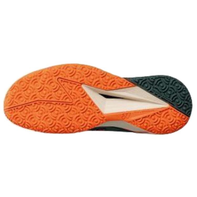 Кроссовки YONEX Power Cushion Tennis Shoes Unisex Low-top Dark Green/orange, темно-зеленый/оранжевый — фото 4