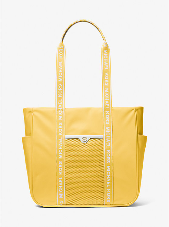 

Большая нейлоновая сумка-тоут Jet set Michael Kors, желтый