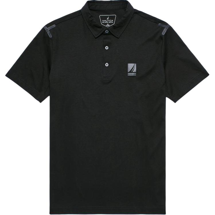 

NAUTICA Мужская черная поло