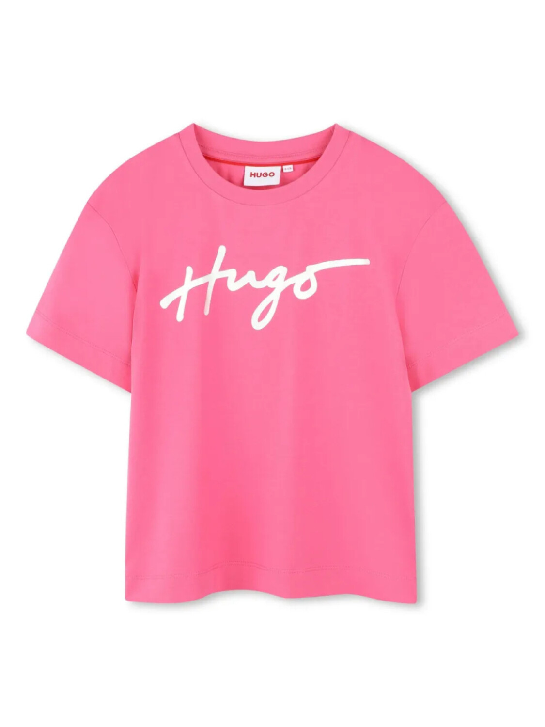

HUGO KIDS футболка с логотипом, розовый