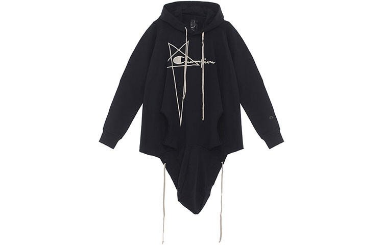 

Champion X Толстовка мужская черная Rick Owens, черный