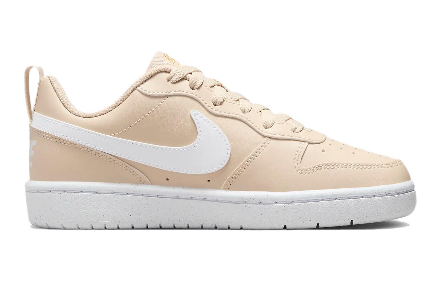 

Nike Court Borough Low Recraft SE GS 'Embroidered Floral', экрю