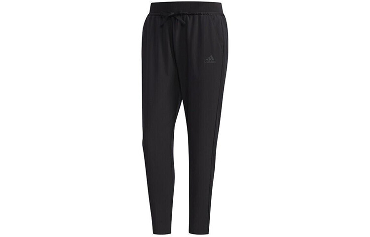 

Трикотажные спортивные штаны женские черные Adidas