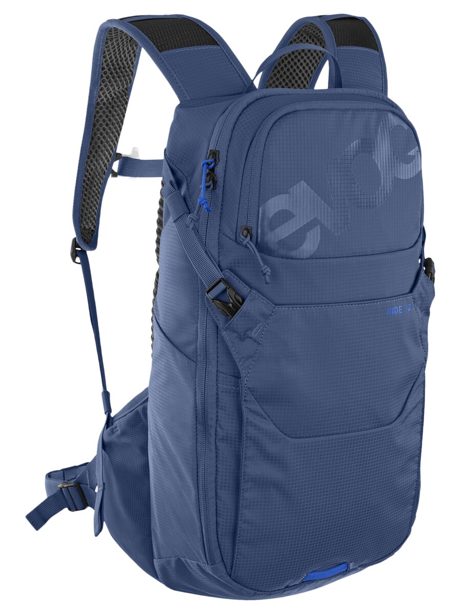 

Рюкзак EVOC RIDE 12 + HYDRATION BLADDER 2, синий