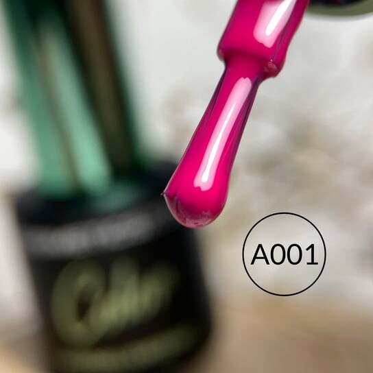 Гипоаллергенный гибридный лак для ногтей розовый пурпурный 7 мл — Simply Magenta A001 Cosmetics Zone — фото 3