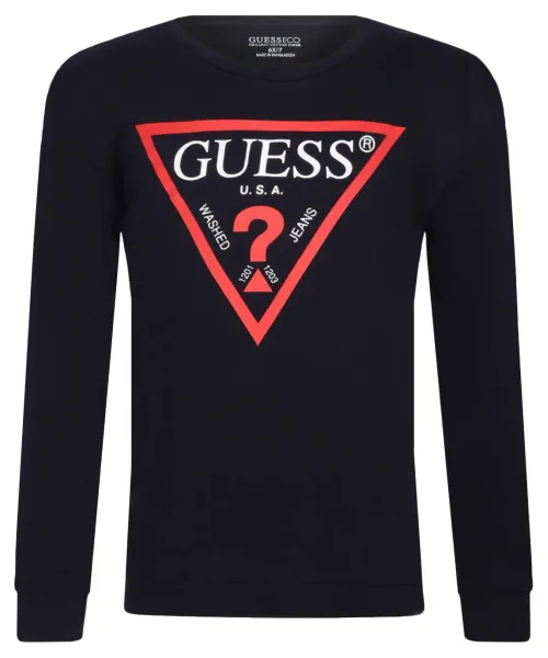 

Толстовка Regular fit Guess, синий