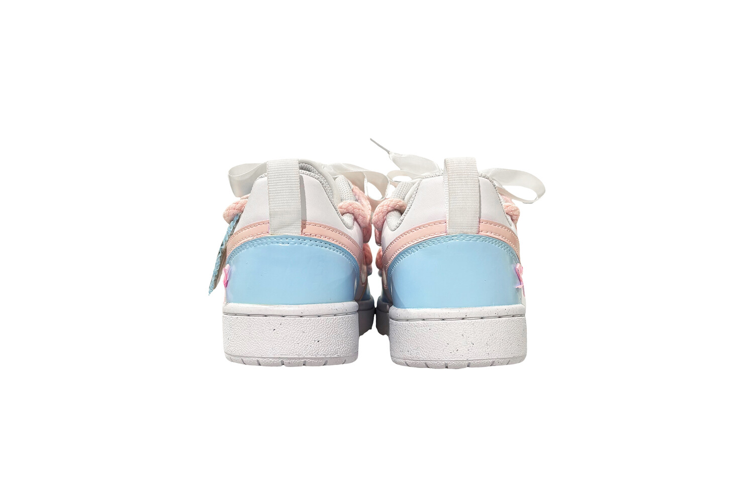 Кроссовки Nike Court Borough Skateboard Shoes Women's Low-Top Blue — фото 2